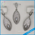 Best selling fashion silver jewelry set